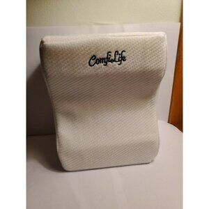 ComfiLife Orthopedic Contour Knee Pillow Memory Foam Wedge for Pain Relief See o
